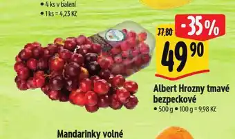 Albert Hrozny tmavé bezpeckové nabídka