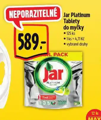 Albert Jar tablety do myčky nabídka