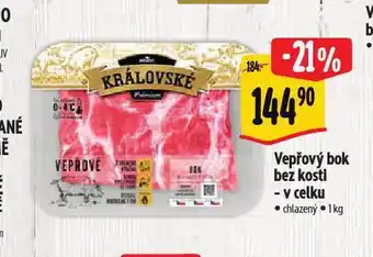 Albert Vepřový bok bez kosti nabídka