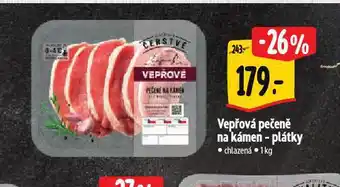 Albert Vepřová pečeně na kámen nabídka