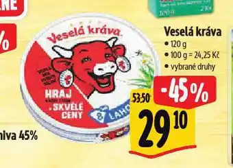 Albert Veselá kráva sýr nabídka