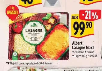 Albert Lasagne maxi nabídka