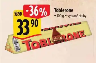 Albert Toblerone nabídka