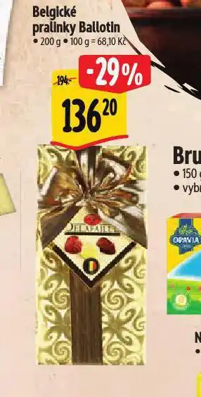 Albert Belgické pralinky ballotin nabídka