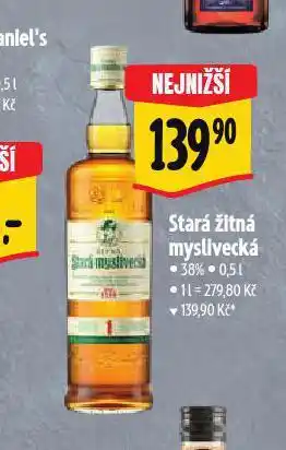 Albert Stará žitná myslivecká nabídka