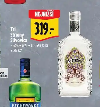 Albert Tri stromy slivovica nabídka
