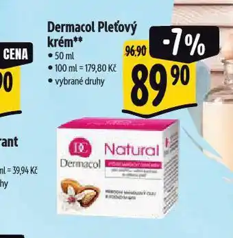 Albert Dermacol pleťový krém nabídka
