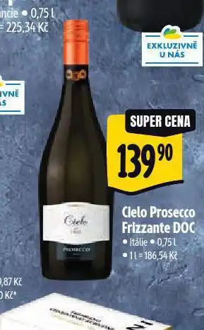 Albert Cielo prosecco frizzante nabídka