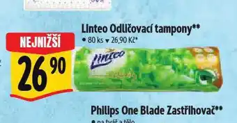 Albert Linteo odličovací tampony nabídka