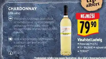 Albert Vinařství ludwig chardonnay nabídka
