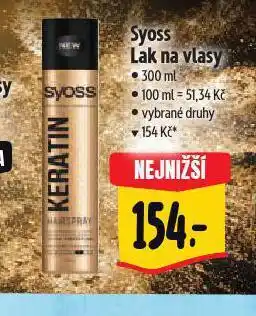 Albert Syoss lak na vlasy nabídka