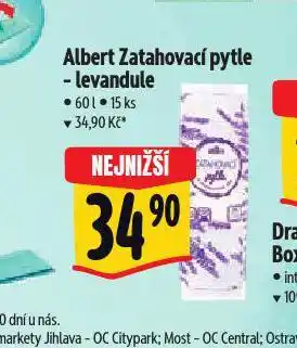 Albert Zatahovací pytle nabídka