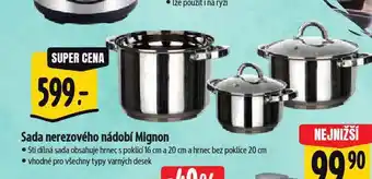 Albert Sada nerezového nádobí nabídka