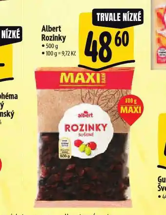 Albert Rozinky nabídka