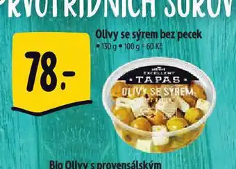 Albert Olivy se sýrem bez pecek nabídka