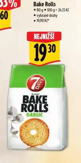Albert Bake rolls nabídka