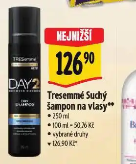 Tresemmé suchý šampon
