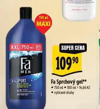 Albert Fa sprchový gel nabídka