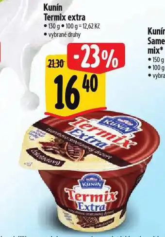 Albert Kunín termix extra nabídka