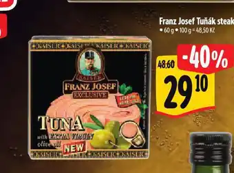 Albert Franz josef tuňák steak nabídka