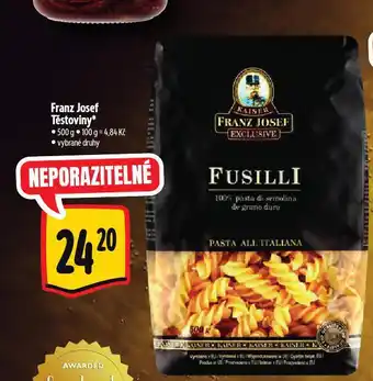 Albert Franz josef těstoviny nabídka