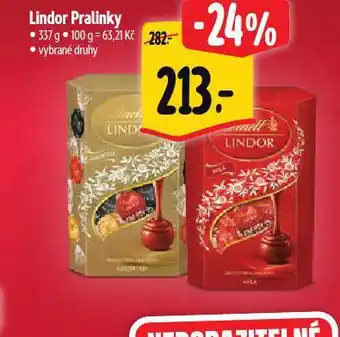 Albert Lindor pralinky nabídka