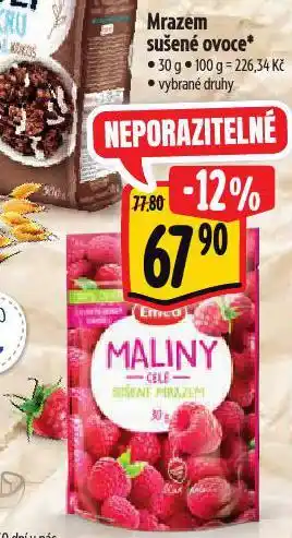 Albert Mrazem sušené ovoce nabídka