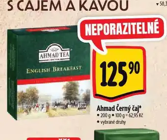 Albert Ahmad čaj nabídka