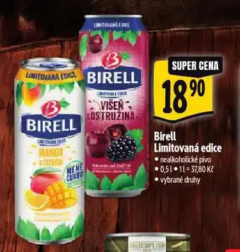 Albert Birell nealkoholické pivo nabídka