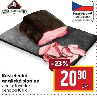 Billa Kostelecká anglická slanina nabídka