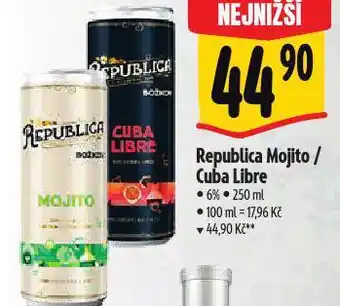 Albert Republica mojito nabídka