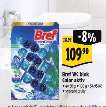Albert Bref wc blok nabídka