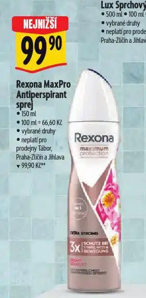 Albert Rexona antiperspirant nabídka