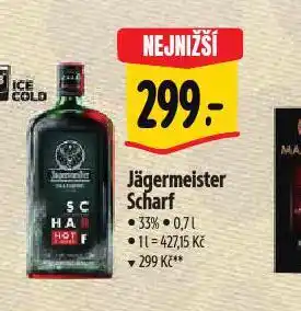 Albert Jagermeister scharf nabídka