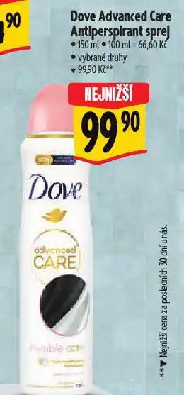 Albert Dove antiperspirant nabídka