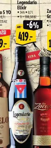Albert Legendario elixir nabídka