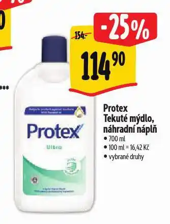 Albert Protex tekuté mýdlo nabídka