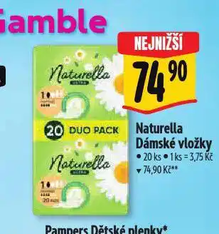 Albert Naturella dámské vložky nabídka