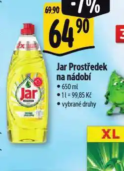 Albert Jar prostředek na nádobí nabídka