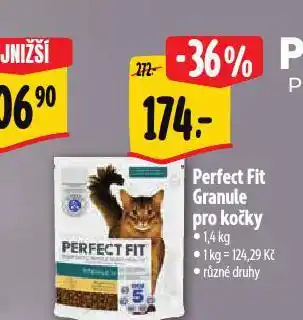 Albert Perfect fit granule pro kočky nabídka