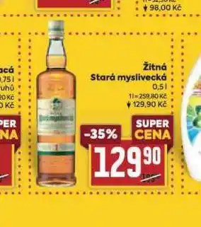 Billa Žitná stará myslivecká nabídka