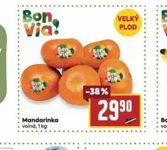 Billa Mandarinky nabídka