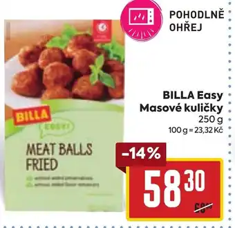 Billa BILLA Easy Masové kuličky nabídka