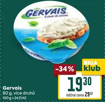 Billa Gervais nabídka