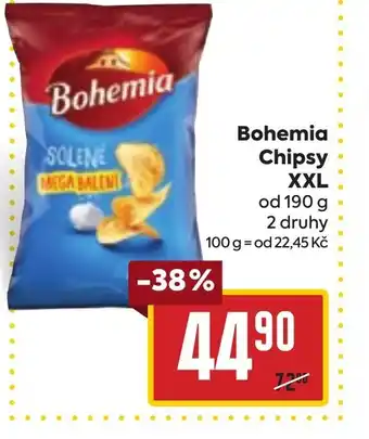 Billa Bohemia Chipsy XXL nabídka