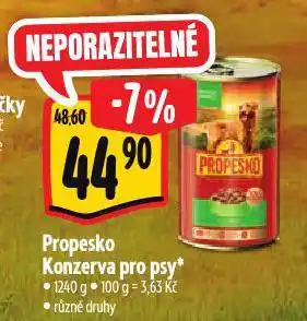 Albert Propesko konzerva pro psy nabídka