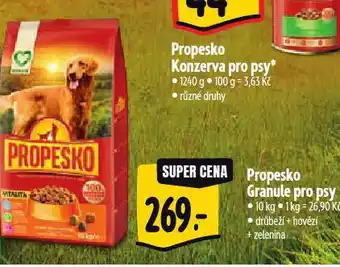 Albert Propesko granule pro psy nabídka