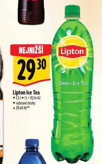 Albert Lipton ice tea nabídka