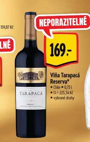 Albert Vina tarapacá reserva nabídka
