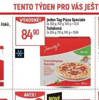 Globus Pizza nabídka
